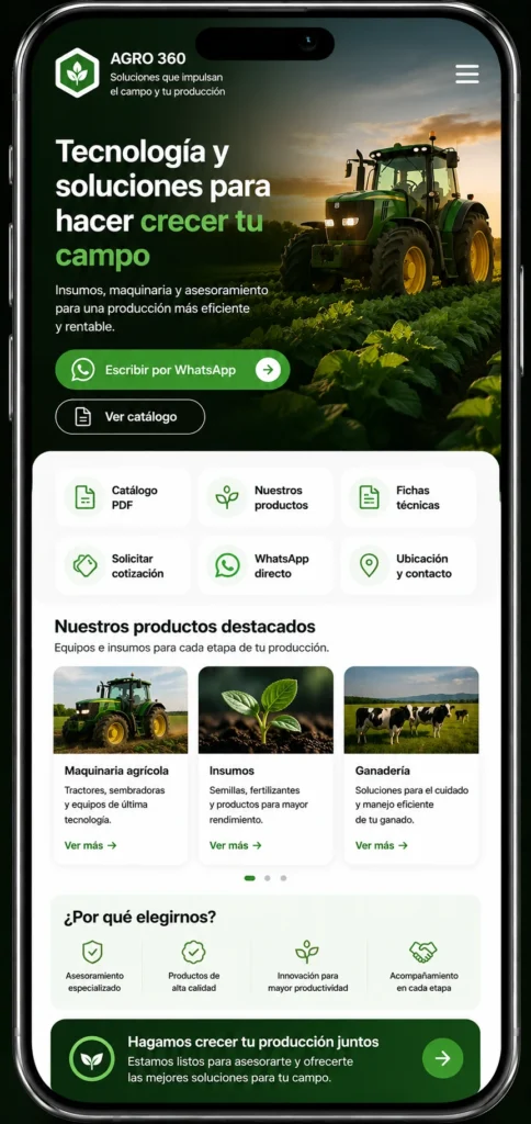 mokup celular verde
